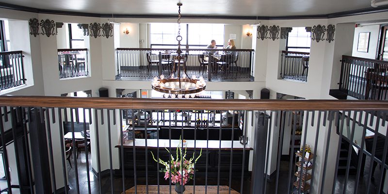 Interior of Amigoni Urban Winery