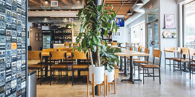 Interior of Friction Beer Co.