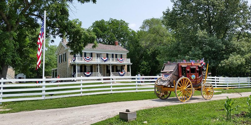 Mahaffie Stagecoach Stop and Farm Historic Site