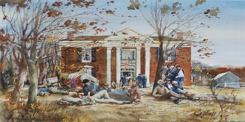 Wornall House as a Field Hospital